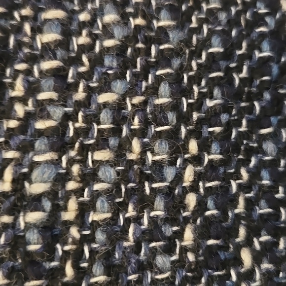 Theory Easy Shift Sleeveless Mini-Dress, Autumn Tweed, Blue Multi - Picture 3 of 3